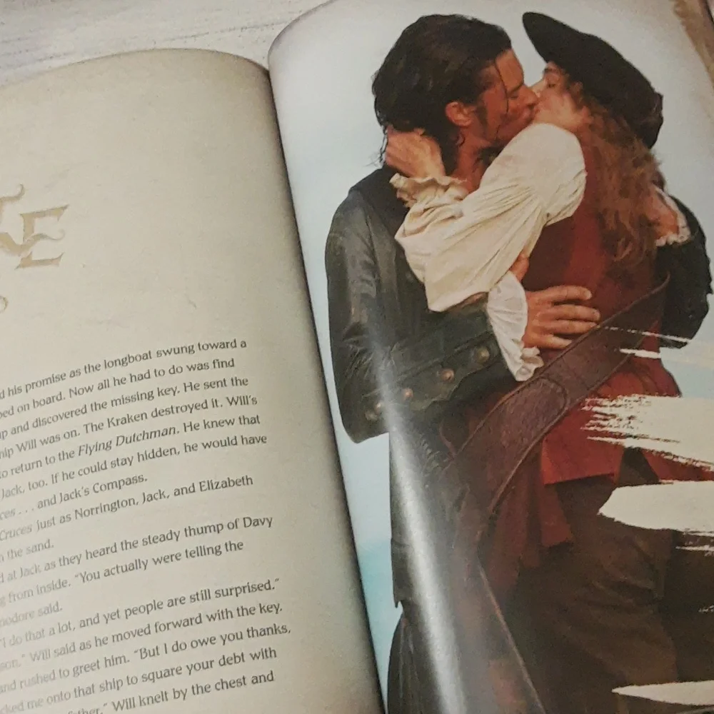 Disney Pirates of the Caribbean Dead Man's Chest Movie Storybook Hardcover Book